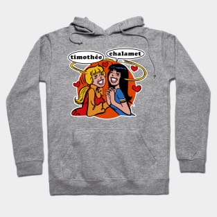 Timothee Chalamet Teen Fan-Art Meme Hoodie